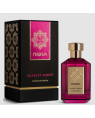 NASHJA SCARLET AMBER EXTRAIT DE PARFUM 100ML PROFUMO UNISEX SPRAY ORIGINALE
