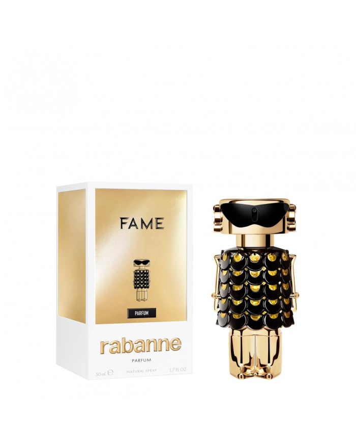 Rabanne Fame Parfum Donna 50ml Spray - Chypre Legnoso, Flacone Non Ricaricabile