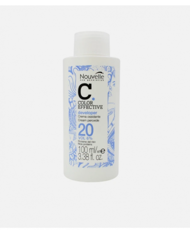 Nouvelle Color Effective Ossigeno 20 Vol Crema Ossidante Proteine del Riso 100 ml