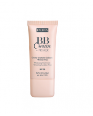 Pupa BB Cream + Primer SPF 20 N. 001 Nude Crema Viso Anti-Macchia