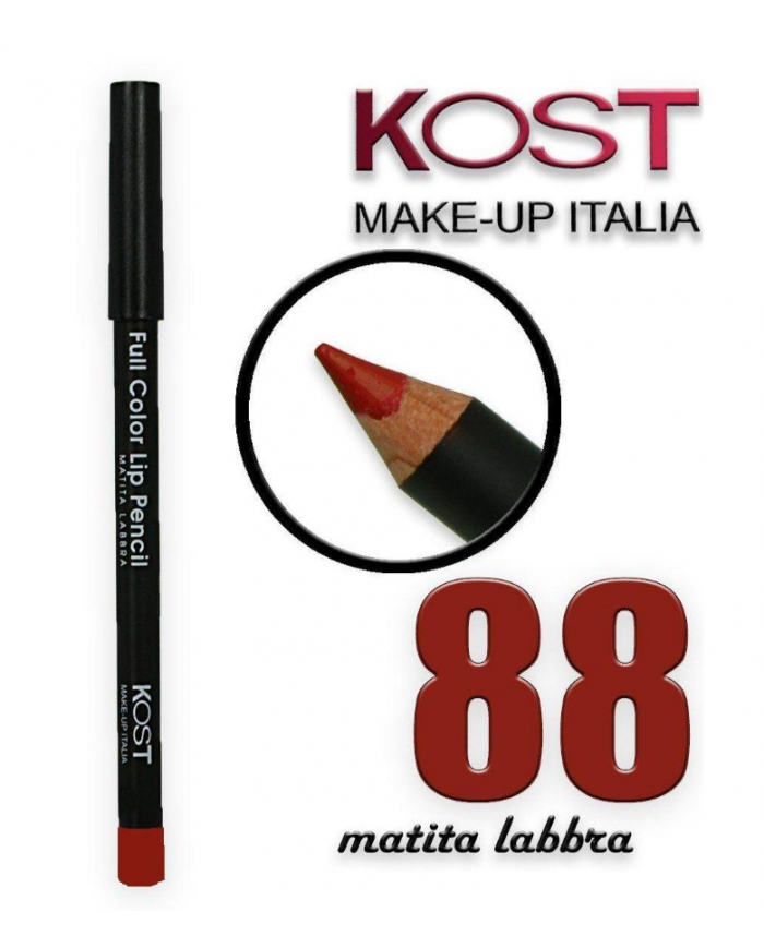 Kost Matita Labbra Full Color N. 88 Definizione Eccellente e Colore Intenso