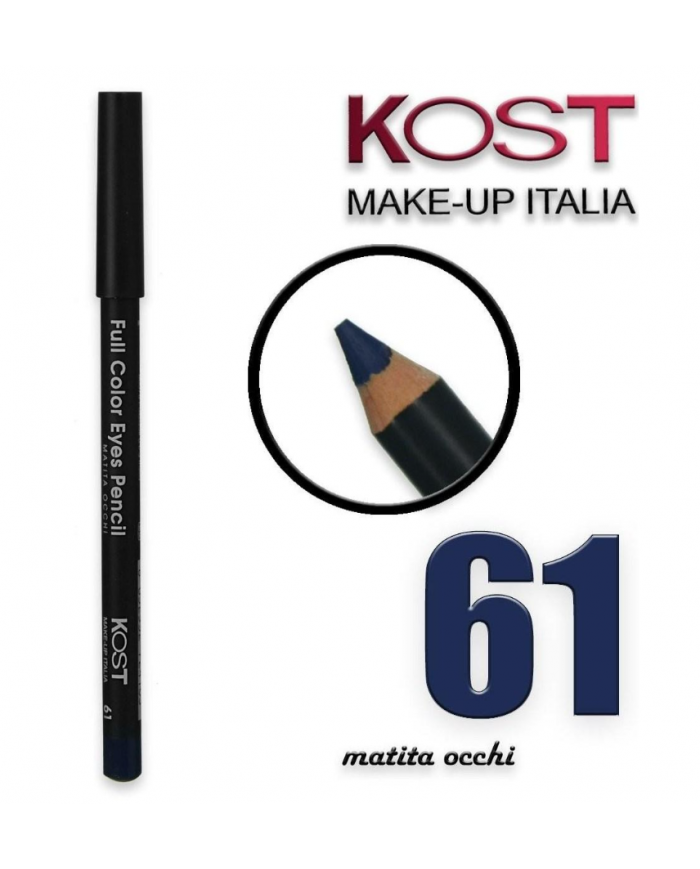 Kost Matita Occhi Full Color N. 61 Definizione Eccellente e Colore Intenso
