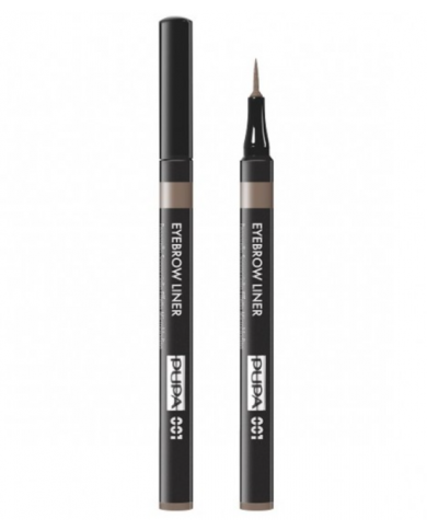 Pupa Eyebrow Pencil N. 001 Matita Sopracciglia Effetto Naturale con Pettinino