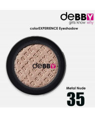 DEBBY Ombretto Metal Nude N. 35 Mono Occhi Effetto Metallico Long Lasting