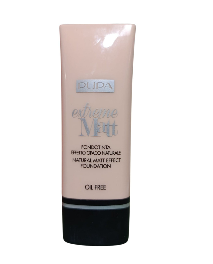 Pupa Extreme Matt N. 010 Fondotinta Uniformante Pelli Miste Grasse Originale