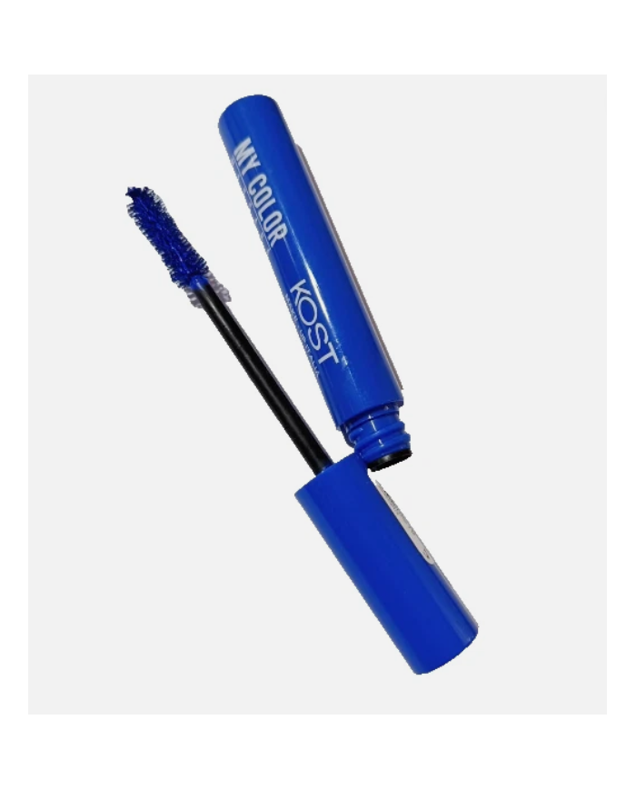Kost Mascara My Color Resistente Colore Blu Acceso Extra Volume