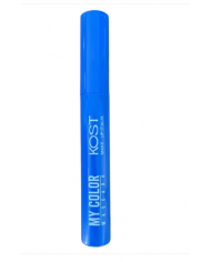 Kost Mascara My Color Resistente Colore Blu Acceso Extra Volume