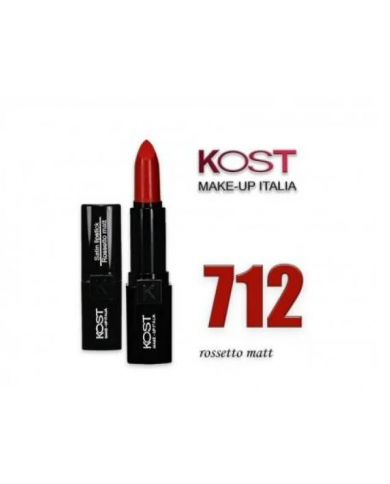 Kost Make Up Rossetto N. 712 Labbra Intenso Colore e Idratazione 4.2g