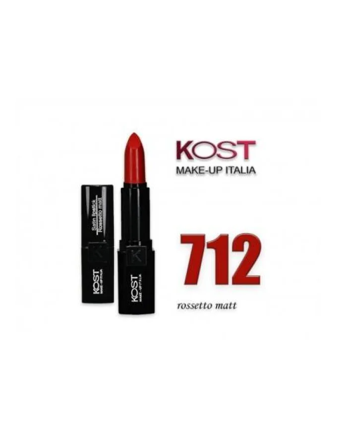 Kost Make Up Rossetto N. 712 Labbra Intenso Colore e Idratazione 4.2g