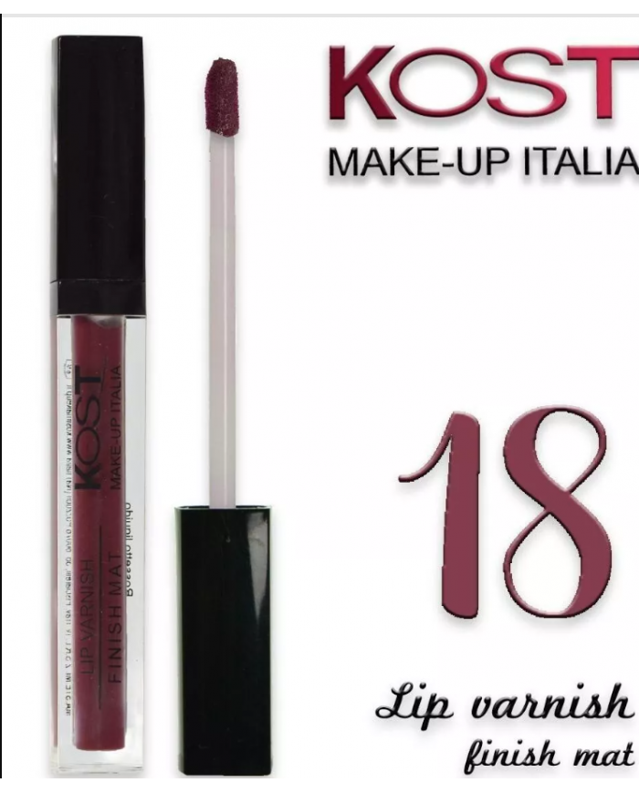 Kost Make Up Lip Varnish N. 18 Rossetto Liquido Effetto Matt
