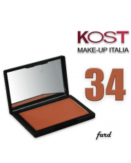 Kost Make Up Fard Compatto N. 26 Polvere Setosa Effetto Naturale Viso