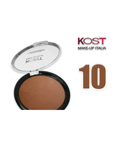 Kost Make Up Terra Cotta N. 10 Bronze Polvere Compatta Viso Abbronzante