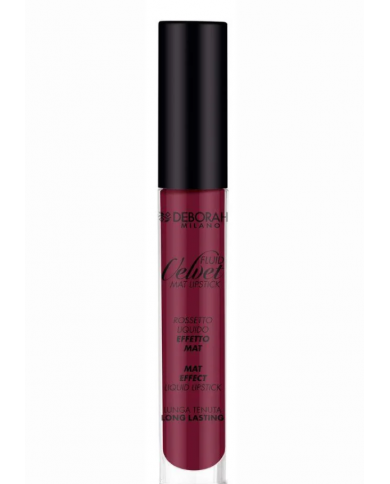 Deborah Milano Fluid Velvet Mat Lipstick 09 Purple Wine Rossetto Liquido Opaco 4.5g