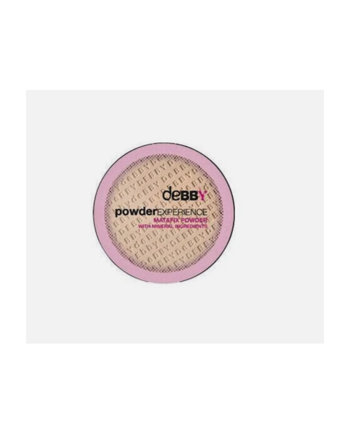 DeBBy Powder Experience Mat&Fix 2in1 01 Cipria Compatta Setosa Opacizzante