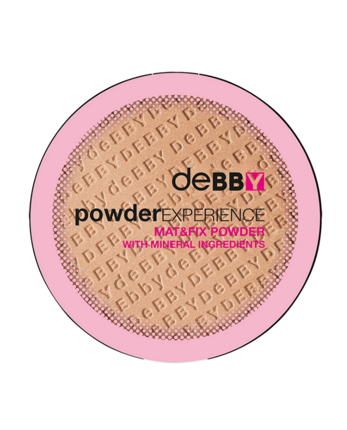 DeBBy Powder Experience Mat&Fix 2in1 02 Cipria Compatta Setosa Opacizzante