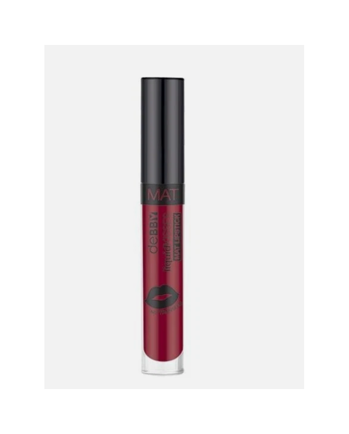 DeBBy Liquid Kisses 13 Hibiscus Red Rossetto Liquido Opaco Tinta Labbra