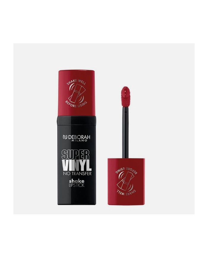 Deborah Milano Super Vinyl Shake 05 Ruby Red Rossetto Liquido Effetto Vinile 4ml