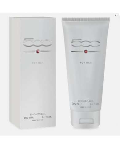 Fiat 500 Shower Gel For Her 200ml Gel Doccia Donna Agrumato Fresco Fiorito