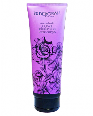 Deborah Latte Corpo Profumato Rosa Violetta 250 ML Crema Idratante