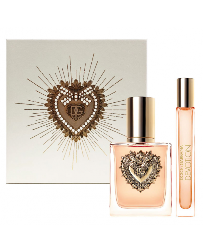 Dolce & Gabbana Devotion Kit EDP 50ml + EDP 10ml Coffret Regalo Donna