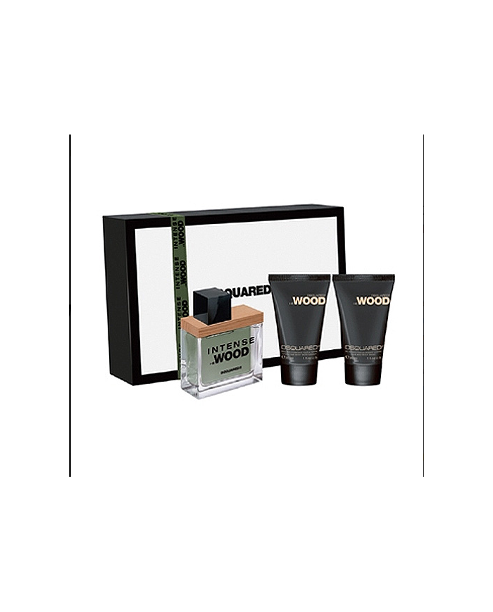 Dsquared2 Intense Wood Kit EDT 30ml + Body Wash 30ml + Idratante Corpo 30ml