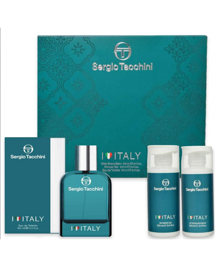 Sergio Tacchini I M I'm Italy Cofanetto Uomo EDT 100 ml + Dopobarba 100 ml