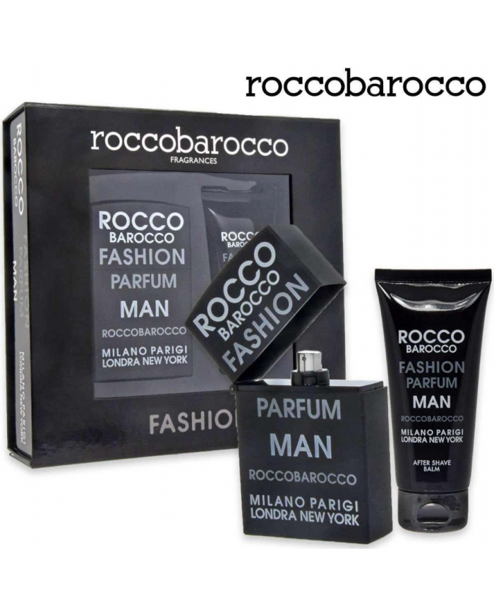 Roccobarocco Fashion Man Kit EDT 75ml + Aftershave Balm 100ml