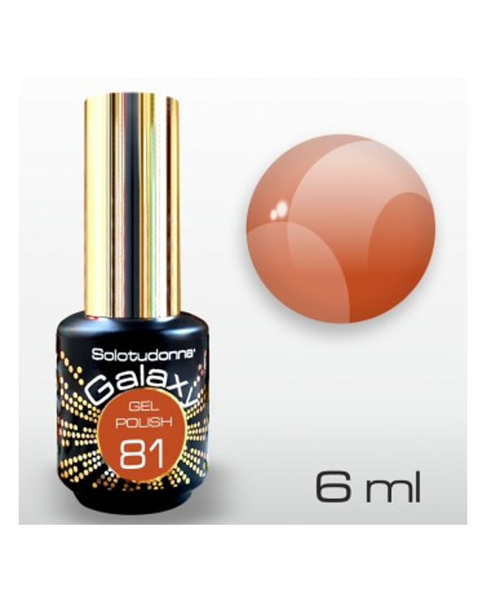 SoloTuDonna Galaxy Smalto Semipermanente Tomato Cream 81 UV LED