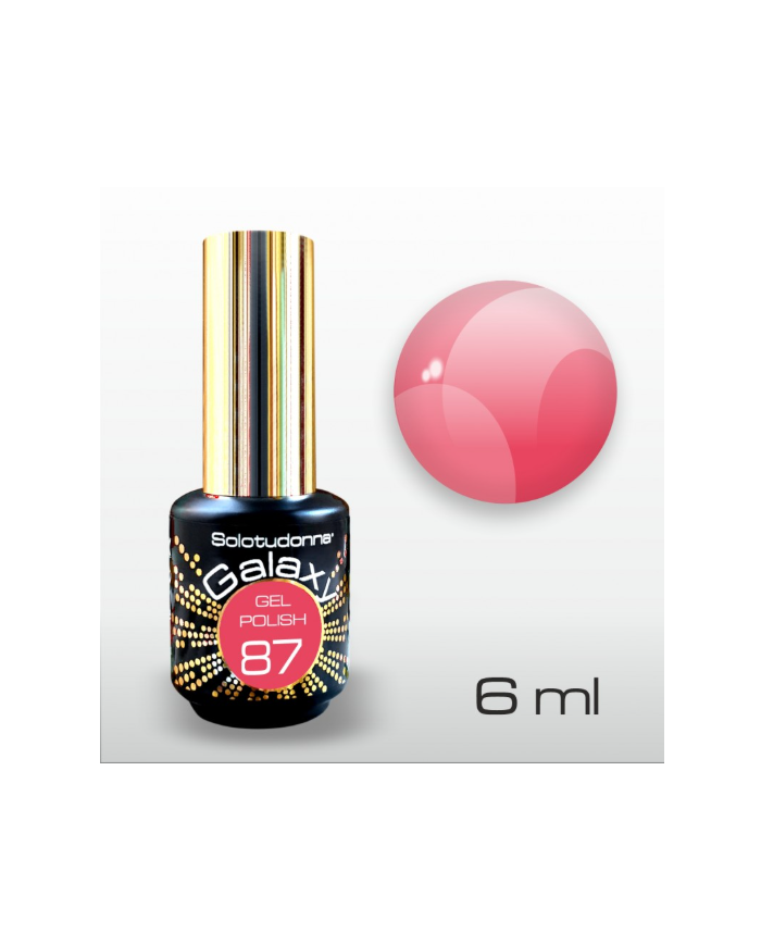 SoloTuDonna Galaxy Smalto Semipermanente Paradise Pink 87 UV LED