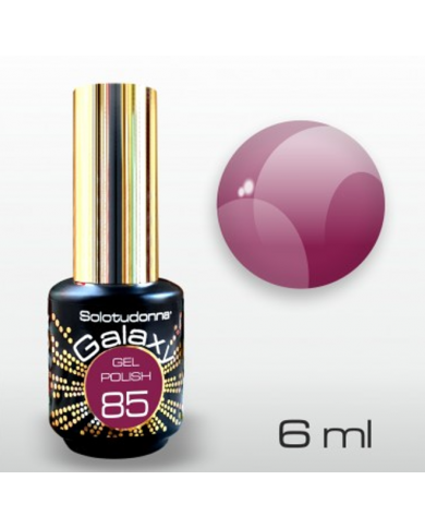 SOLOTUDONNA Smalto Semipermanente 85 Dark Magenta Galaxy Effetto Brillante 6ml