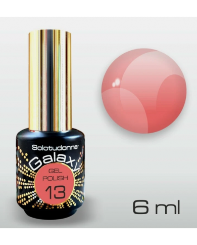 SOLOTUDONNA GALAXY GEL POLISH SEMIPERMANENTE LIGHT CORAL 13