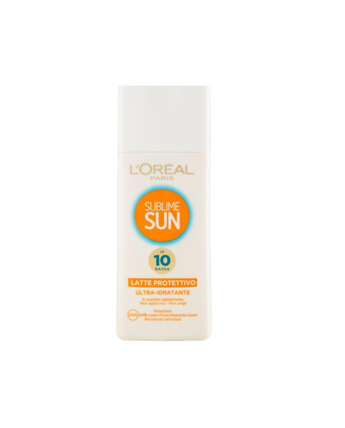 L'Oréal Sublime Sun Latte Ultra Idratante 200ml SPF10 Protezione Solare