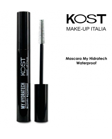 Kost Mascara Nero Waterproof Alta Definizione Lunga Tenuta Ciglia Volumizzate