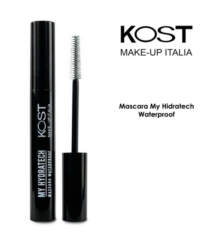 Kost Mascara Nero Waterproof Alta Definizione Lunga Tenuta Ciglia Volumizzate
