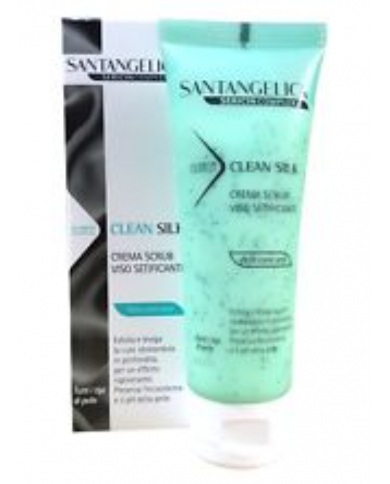 Santangelica Crema Scrub Viso Setificante 75ml Esfoliante Delicato Rigenerante