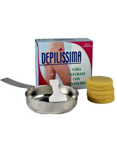 Depilissima Cera Depilatoria Dischetti 100g Naturale Miele Senza Strisce