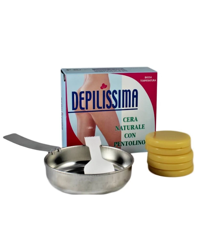 Depilissima Cera Depilatoria Dischetti 100g Naturale Miele Senza Strisce
