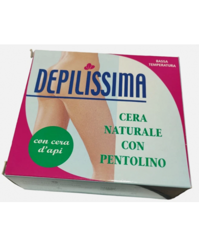 Depilissima Cera Depilatoria Dischetti 100g Naturale Miele Senza Strisce