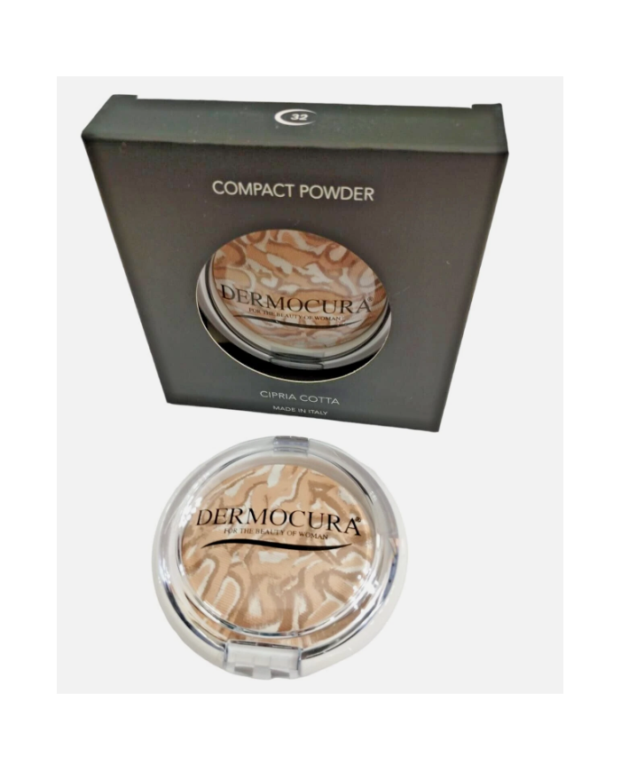 Dermocura Cipria Cotta Compact Powder Made in Italy N. 32
