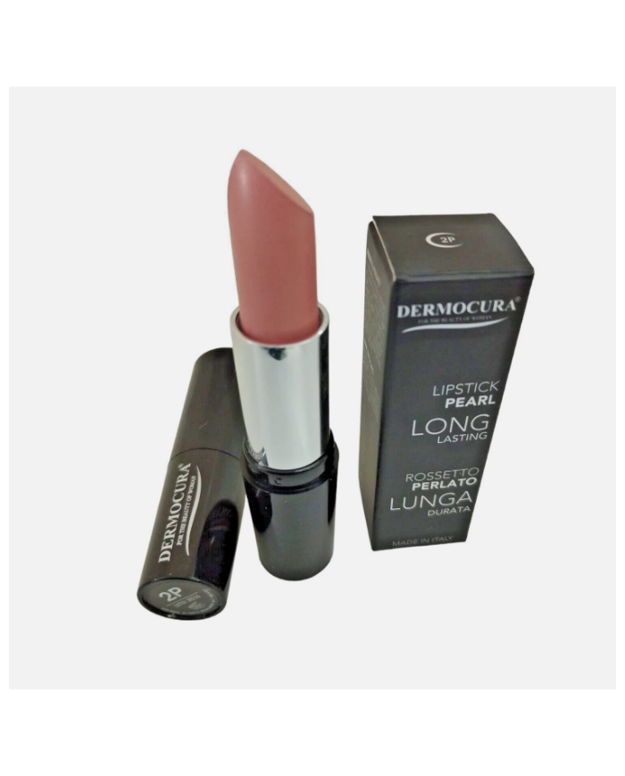 Dermocura Rossetto In Stick Rosa Pesco N. 2P Lunga Durata Look Da Giorno E Da Sera