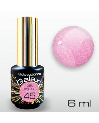Solotudonna Gel Polish Semipermanente 45 - Pink Glitter Unghie Brillanti