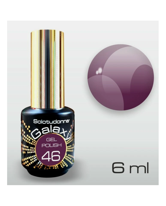 Solotudonna Smalto Semipermanente Galaxy Gel Polish 46 - Aubergine