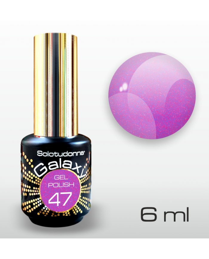 Solotudonna Smalto Semipermanente Galaxy Gel Polish 47 - Aubergine