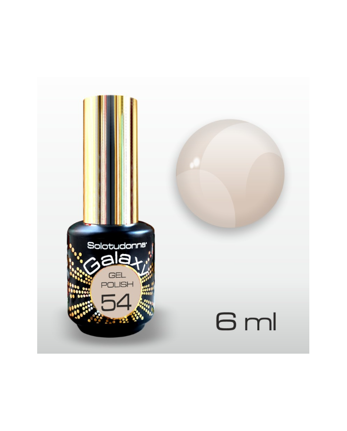 SOLOTUDONNA Smalto Semipermanente Galaxy Gel Polish 54 Beige