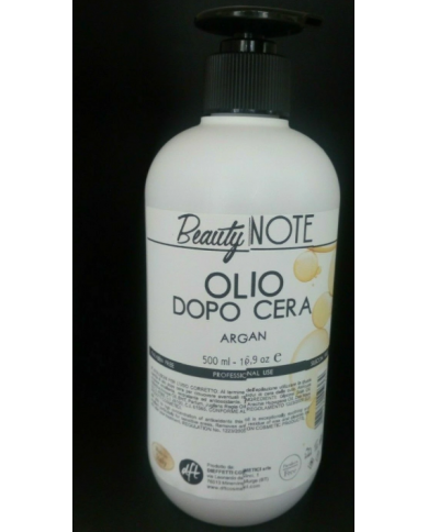 Beauty Note Olio Dopocera Argan 500ml - Rimuove Residui di Cera