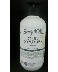 Beauty Note Olio Dopocera Professionale al Talco 500ml - Rimuove Residui di Cera