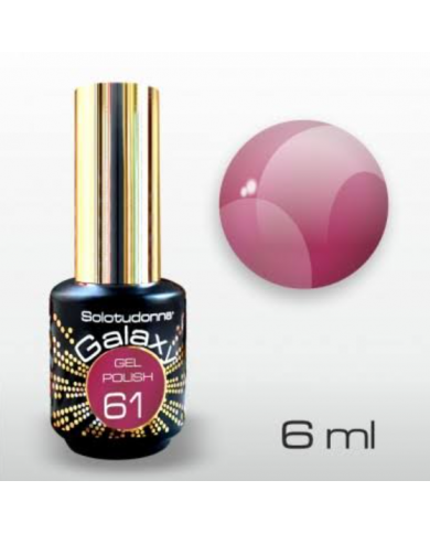 Solotudonna Smalto Semipermanente Galaxy Gel Polish 61 - Luxury Red
