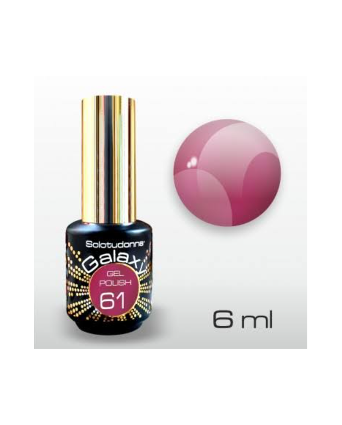 Solotudonna Smalto Semipermanente Galaxy Gel Polish 61 - Luxury Red