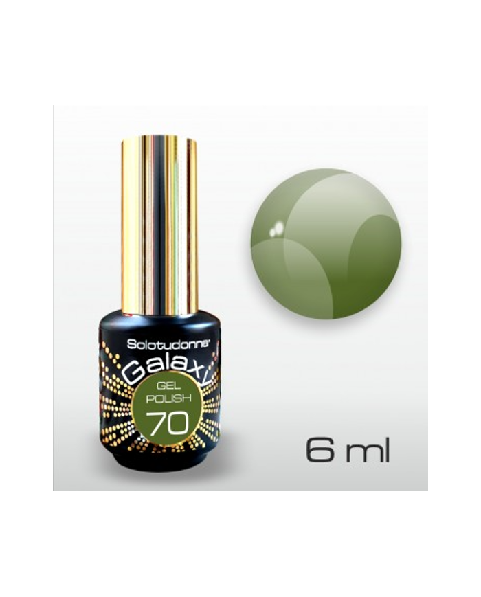 Solotudonna Gel Polish Semipermanente N 70 Green Frog - Unghie Brillanti