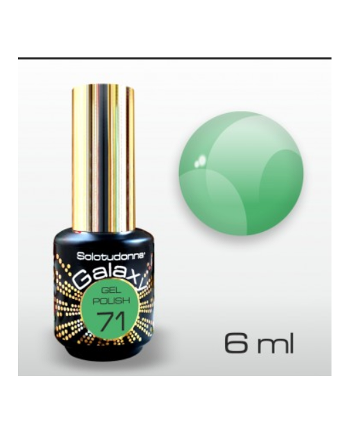 Solotudonna Gel Polish Semipermanente N 71 Mint 6ml - Unghie Brillanti